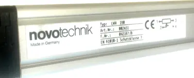 NEW NOVOTECHNIK LWH 150 LINEAR TRANSDUCER LWH150