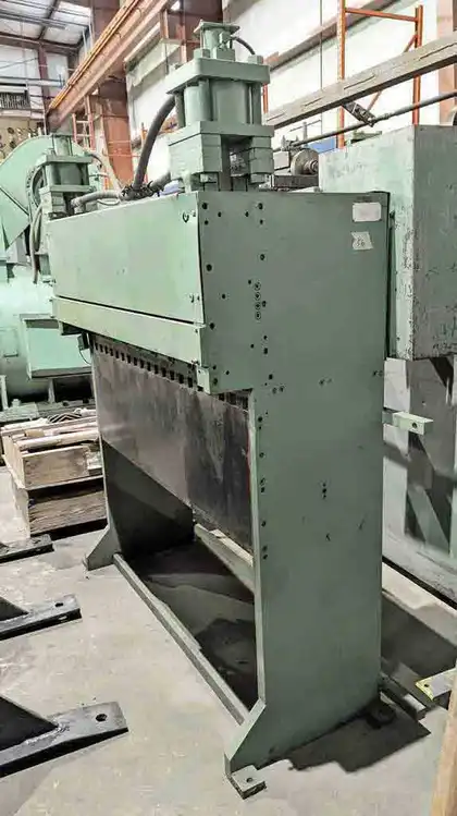 Used 1985 RED BUD NO.: G18L-60 Sheet Metal Shears Ohio US | D & H Machinery, Inc. #221630