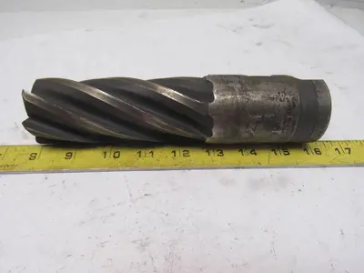 P&W 2" End Mill HS 6 Flute Positiv-Lok Combination Shank