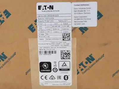 USED 2021 EATON DMI-342D2NB-S20S