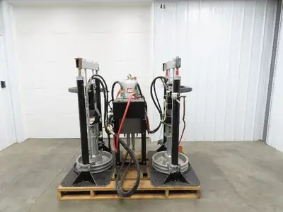 Graco Viscount II Metering Dispensing Drum Unloader Bulldog Pneumatic Hydraulic