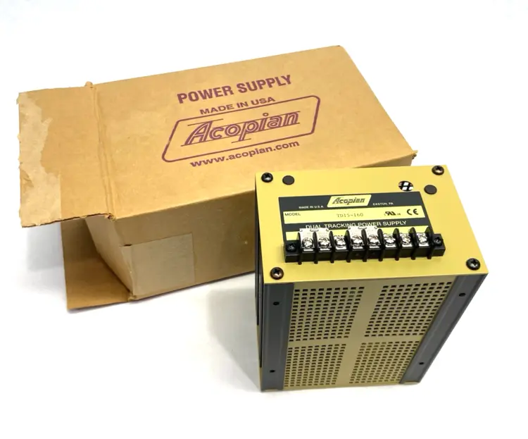 Used ACOPIAN DUAL TRACKING POWER SUPPLY 105-125 INPUT VOLTAGE Power Supplies | Maverick Industrial Sales #1101169