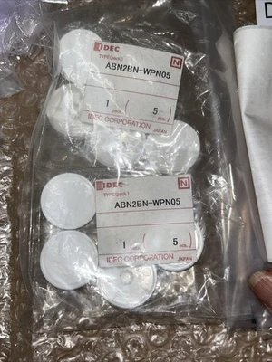 Large Lot of New various IDEC   Buttons & Caps See Photos + Warranty