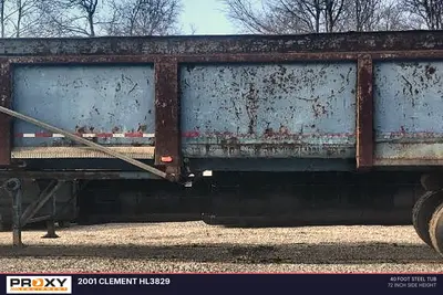 Used 2001 CLEMENT HL3829 Dump Trailers Indiana US | Proxy Equipment #1377827