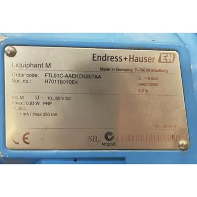 USED ENDRESS+HAUSER FTL51C-AAEKCK2E7AA