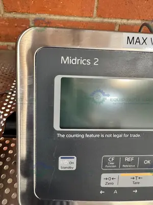 Used MINEBEA INTEC CAPS1U-20CC-LU STAINLESS STEEL SCALE 10X10 W/ MIS2UR-V2, 30 LBS CAPS1U-20CC-LU STAINLESS STEEL SCALE 10X10 W/ MIS2UR-V2, 30 LBS Scales California US | Equipment Lab #1394835