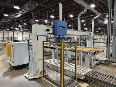 Weeke Models Optimat BST503 and BST507 CNC Through Feed Boring Line