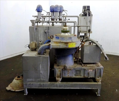 Alfa-Laval WSPX 307 TGD-71G oil concentrator, SS.