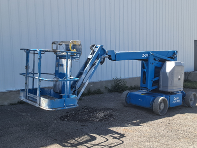 Used 2017 Z-34/22N Genie Articulating Boom Lifts Texas US | Stack Equipment #1418869