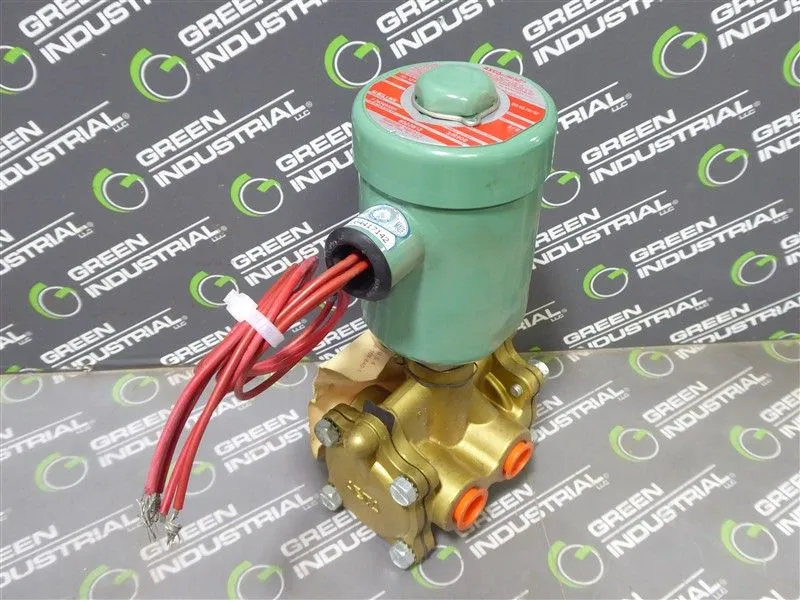 ASCO 8322B12 Red Hat Solenoid Valve no box New