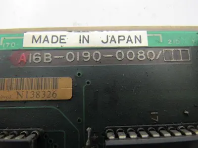 Fanuc A16B-0190-0080 PCB Circuit Board Card