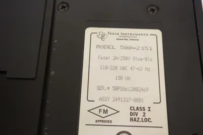 USED SIEMENS TEXAS INSTRUMENTS 500-2151 POWER SUPPLY 5002151