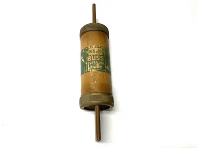 USED BUSSMANN BUSS SUPER-LAG RENEWABLE FUSE 250V 200A