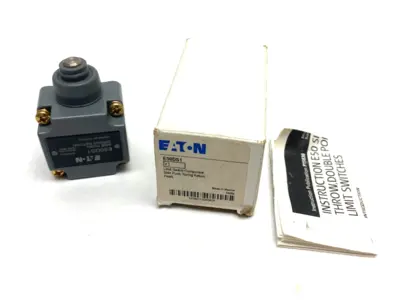 New | in-Stock Eaton Limit Switch, Side Push, Spring Return Head Series A1 Relays & Switches Michigan US | Maverick Industrial Sales #1396975