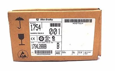 NEW ALLEN BRADLEY 1754-L28BBB GUARD PLC 1200 CONTROLLER SER.B REV.A01 V2.04