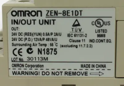 USED OMRON 8E1DT