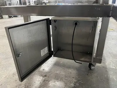 114"L Three-Section Wire Conveyor