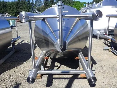 (4) Available - Used 20bbl/25hl Jacketed Conical Fermenters