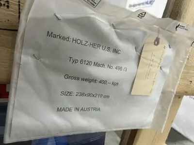 Used 2024 HOLZ-HER TECTRA 6120 CLASSIC Woodworking Saws Georgia US | The Equipment Hub #801156