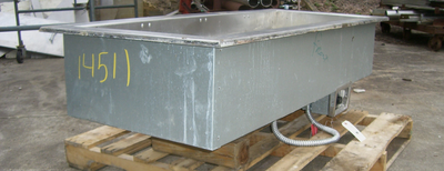 USED DELFIELD ELECTRICALLY HEATED TANK 35 GALLON TANK