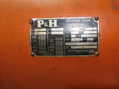 Cleveland Tramrail P&H 1/2 Ton Single Girder Underhung Bridge Crane 18' 3" Span
