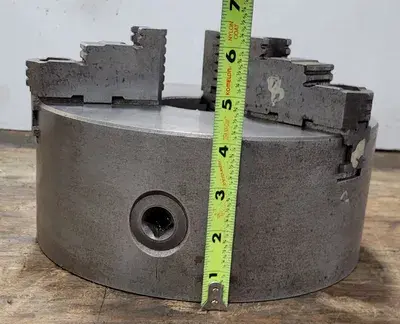 USED BISON 10" 3 JAW CHUCK