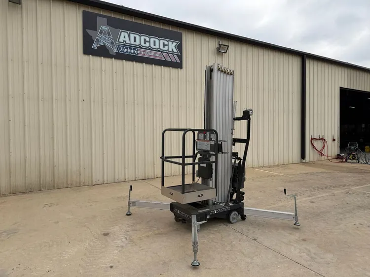 New | in-Stock 2026 JLG 38AM DC PUSH AROUND VERTICAL MAST LIFT Scissor Lifters Alberta CA | Adcock Equipment #1417622