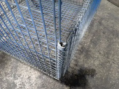 48" X 46" X 42" Collapsible Wire Basket
