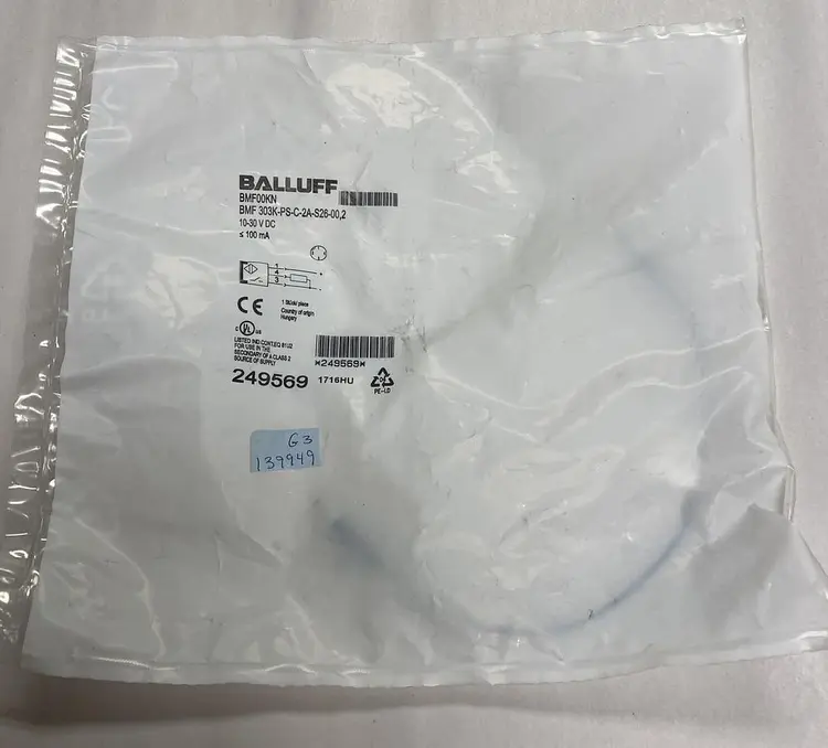 Used BALLUFF 303K-PS-C-2A-S26-00,2 Miscellaneous Equipment (Electrical & Power) | Surplus Asset Holdings #1190045