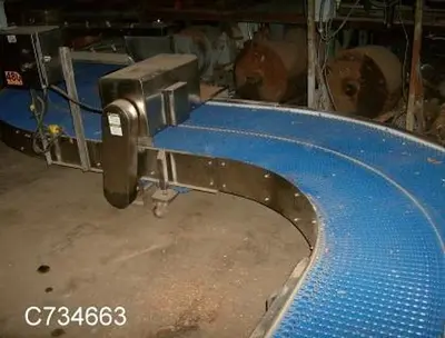 Conveyor, Belt, 36" x 20', Plastic, S Turn #C734663