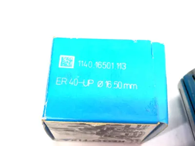 USED REGO-FIX ULTRA PRECISION COLLET ER40-UP 16.50MM DIA.