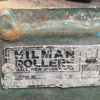 Used Hillman _UNKNOWN_ Ring Rollers Indiana US | J&J Industrial Supply #1369605