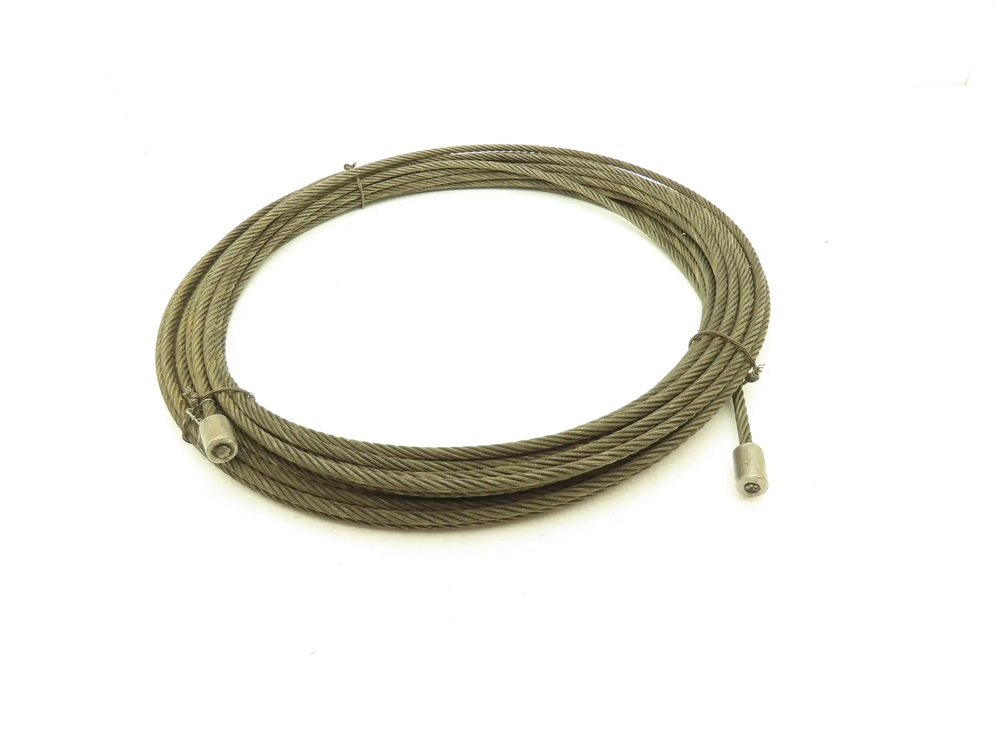 Wireco 5/16"x 80' Steel Wire Rope Crane Hoist Winch Lifting Cable