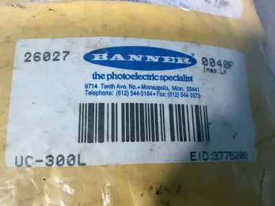 Used BANNER ENGINEERING UC300L Sensors Ohio US | HGR 24 #1572231