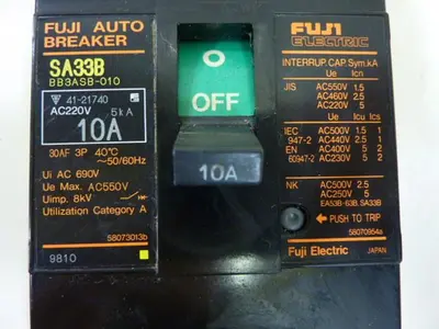 USED FUJI ELECTRIC SA33B-10