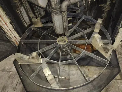 40" X 40" BETTER ENGINEERING MODEL #F4000-LXP ROTARY TABLE PARTS WASHER: YOBRO #24041