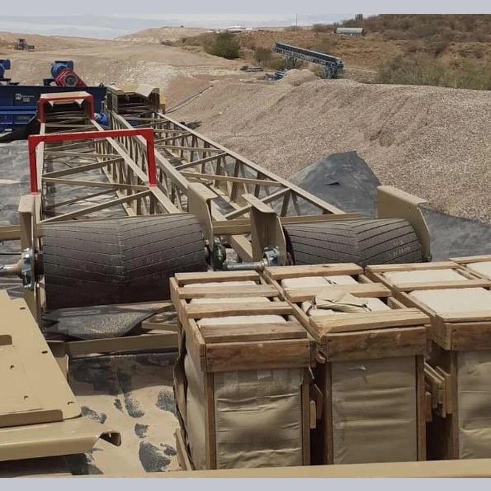 KPI-JCI 30in x 50ft Radial Stacking Conveyor