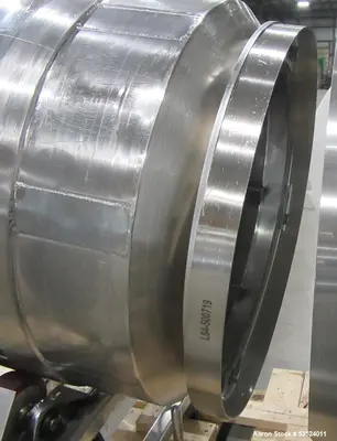 Stainless Steel Seasoning Drum – 30" x 44" Industrial Tumbler