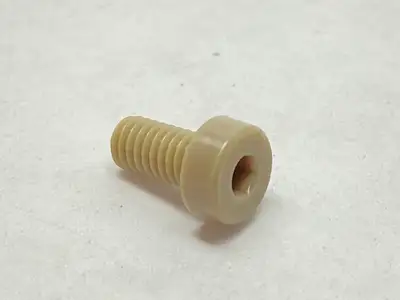 New | in-Stock Nippon Hexagonal Socket Cap Screw PEEK M4 8mm Length LOT OF 35 Nuts & Screws Michigan US | Maverick Industrial Sales #1487657