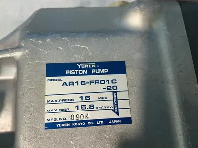 Used YUKEN AR16FR01C 20 Pumps Ohio US | HGR 24 #1325104