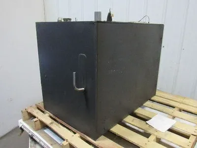 Trumpf 90 Gallon 26x22x35" Stainless Steel Reclaiming Mixing Liquid Holding Tank
