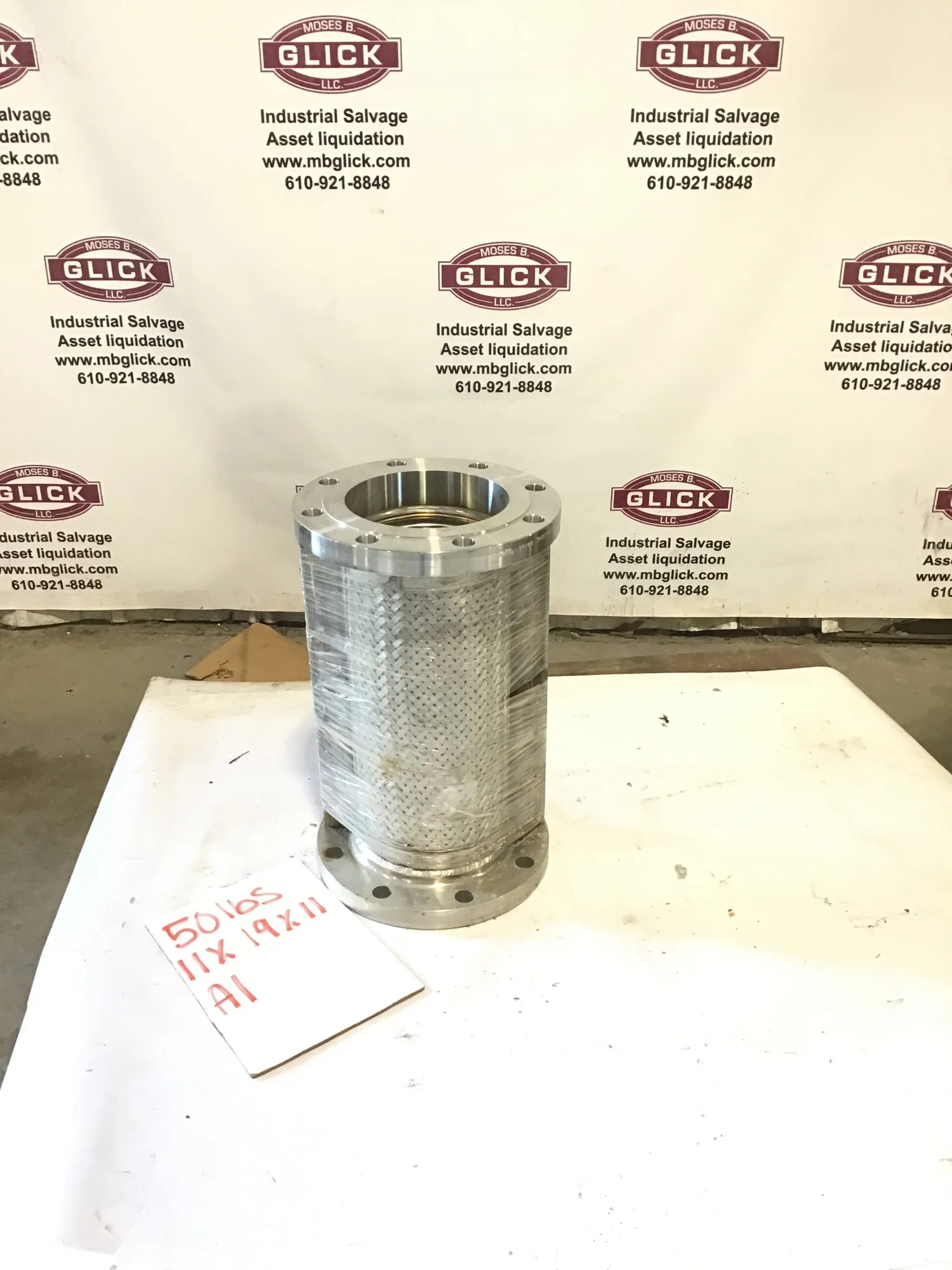 VIRAL 6″ Flanged Braided 304 SST Flexible Hose Expansion Joint A/SA162