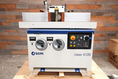 NEW SCM Class TI 120 Tilting Spindle Shaper + SCM Feed 48 – FREE SHIPPING