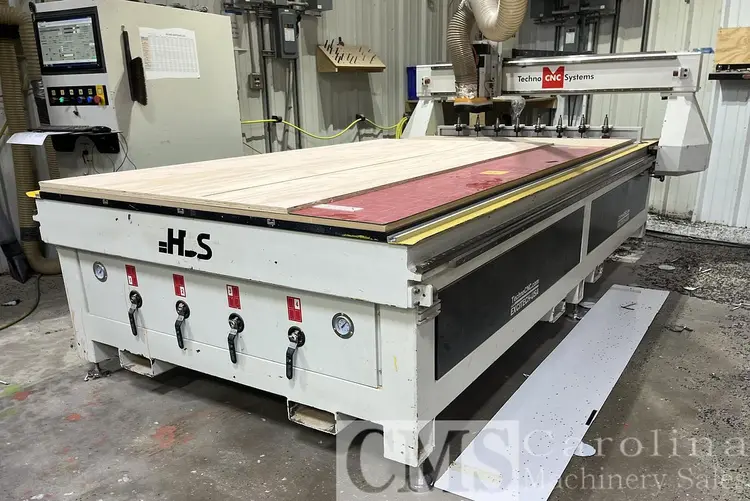 Used TECHNO MODEL 60120 HDS CNC ROUTER CNC Routers | CAROLINA MACHINERY SALES #421634