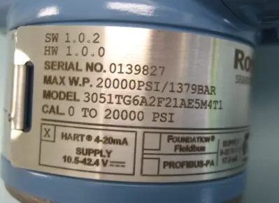 NEW Rosemount 3051 TG 6A 2F21AE5M4T1