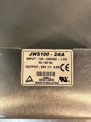 Densei-Lambda JWS100-24/A Power Supply 24V- 4.5A -50/60hz (2.1.3)