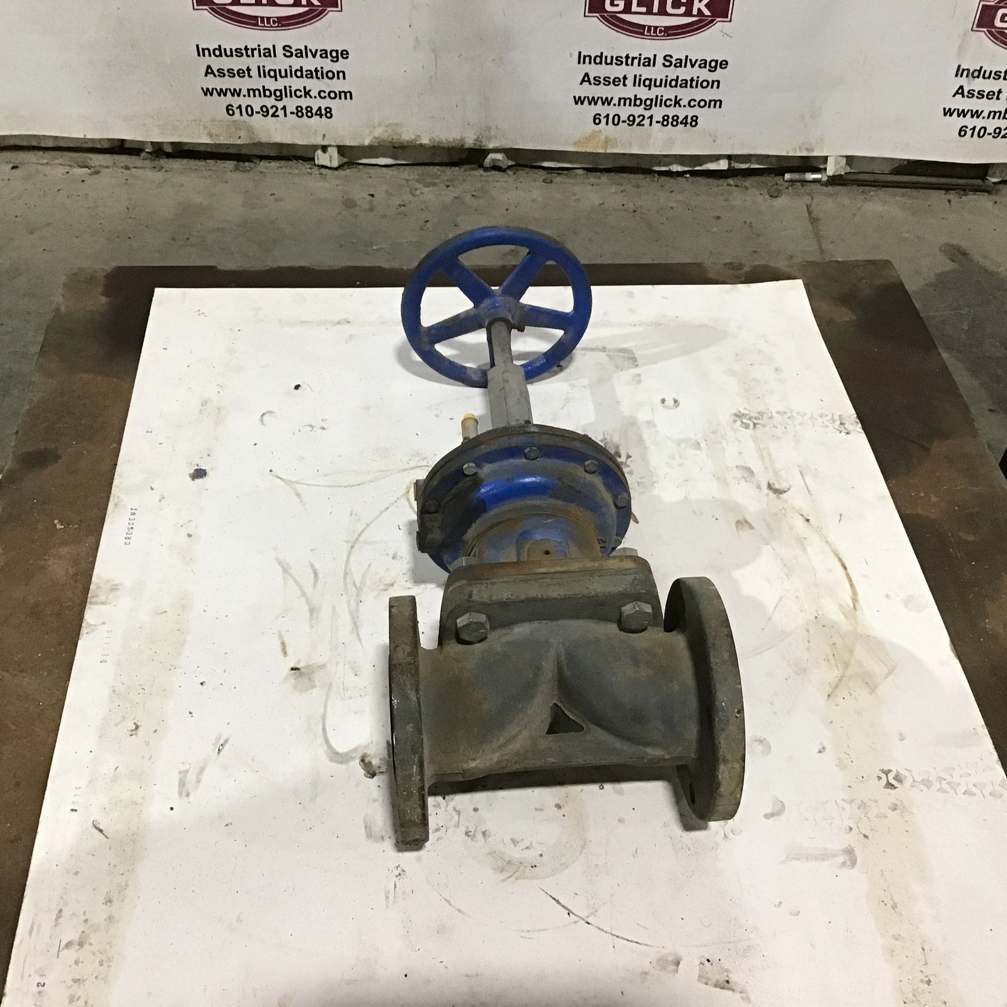 Century Instrument 630C Actuator Crane 3″ Rubber Lined Valve