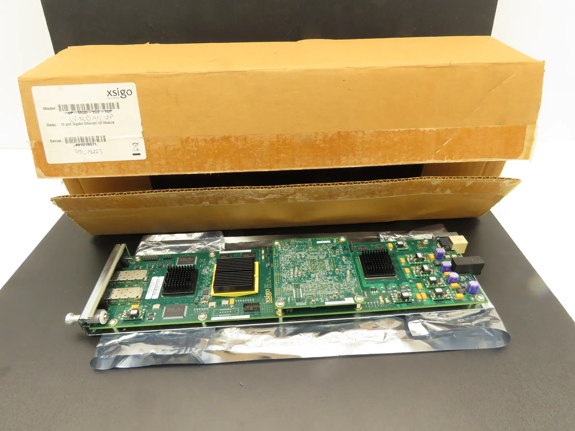 Xsigo VP-MOD-4FC-2P 2x4GB Fibre Channel I/O Module 2 Port 4 Gigabyte Line Rate