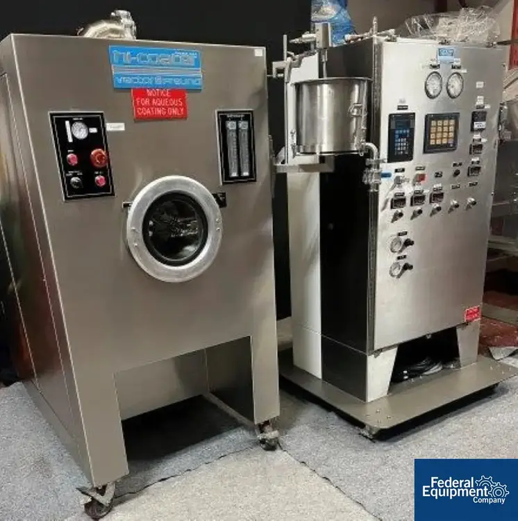 Used Vector 24" Vector HI-COATER, Model HC48/60, S/S Coating Pans Indiana US | Federal Equipment Company 34 #126842