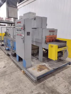 #21982, 20" W X 8" H MANOR MODEL #JS-552M-B20 STAINLESS STEEL BELT CONVEYOR WASHER: STOCK #21982
